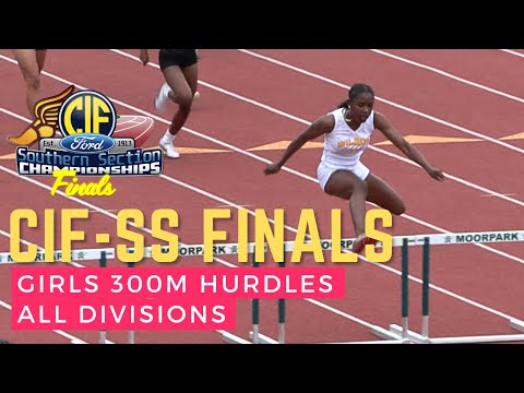 2025 TF - CIF-SS Ford Track & Field Finals - Girls 300M Hurdles all divisions