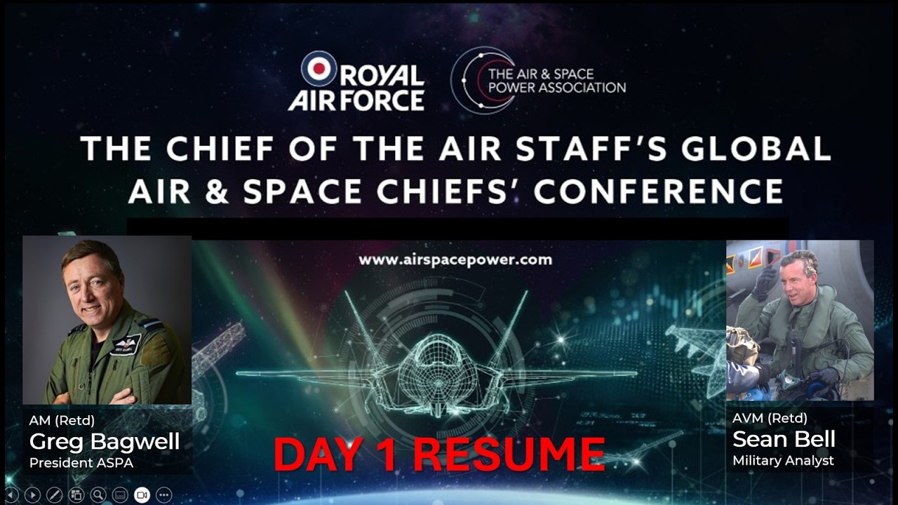 Ep40. Day One Resume - Global Air and Space Chief's Conference 2026