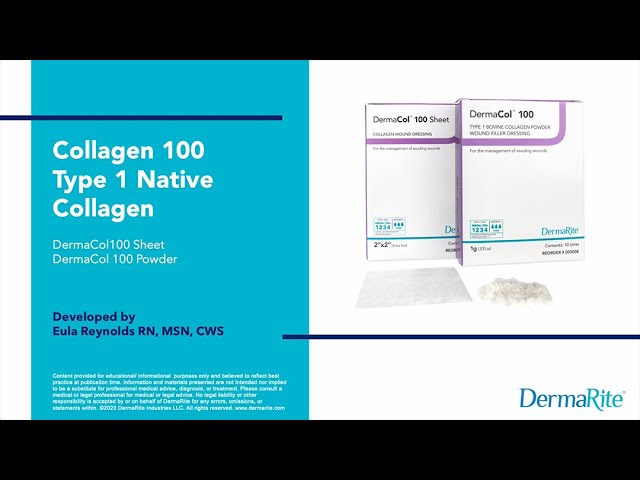 Collagen 100 Type 1 Native Dressings