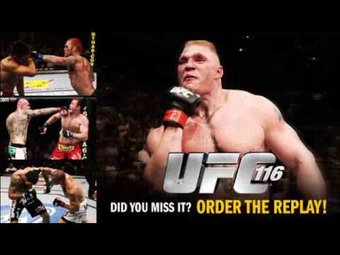 UFC 116: Lesnar vs Carwin Highlights
