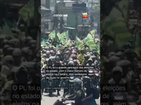 Flávio vai a reduto de Ruas em São Gonçalo e participa de motocarreata