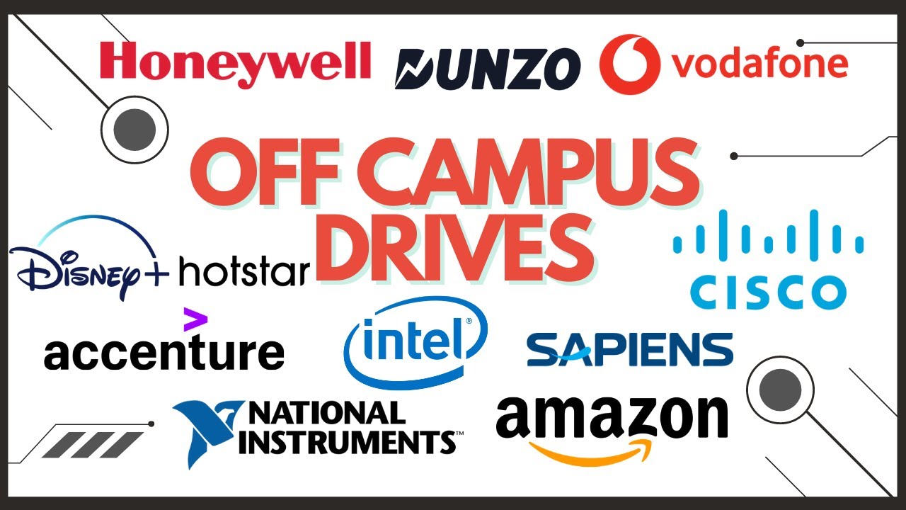 Latest Off Campus Drives 2021 | 2022 | 2021 | 2020 | 2019 | 2018 | 2017 Batch | Any Graduate