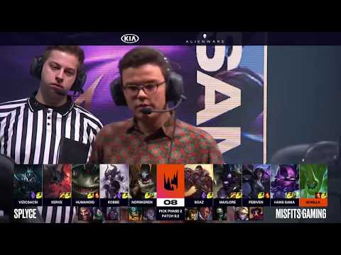 SPY vs MSF  Week 4 Day 2  Splyce vs Misfits