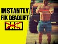 No More Deadlift Back Pain [MORE Legs...LESS Lower Back Pain] | Chandler Marchman