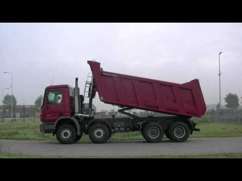 pktrucks Mercedes 4140 Actros 8x4 with Meiller rear tipper - NEW