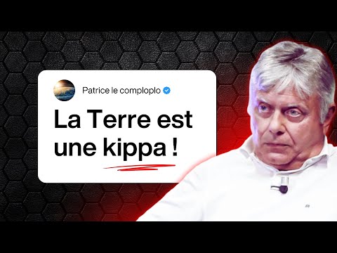 PATRICE EST LE PLUS COMPLOTISTE DE FRANCE ! TERRE PLATE, LUNE, 11 SEPTEMBRE ... RÉACTION PARTIE 1