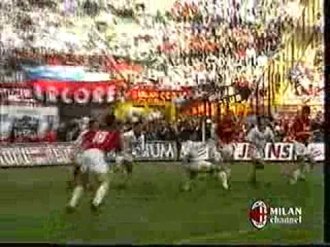 Milan-Reggiana 0-1 stagione 93-94