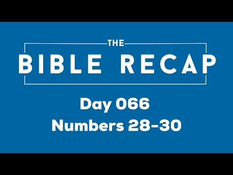 Day 066 (Numbers 28-30)