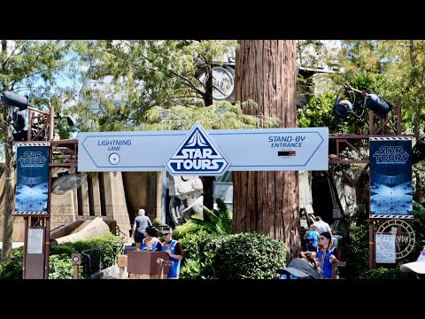 Star Tours: The Adventures Continue 2023 Ride Experience in 4K | Disney's Hollywood Studios Florida