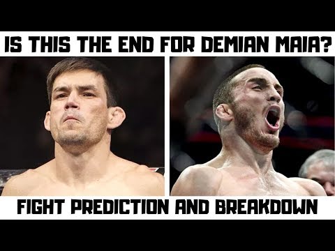 Demian Maia vs Anthony Rocco Martin Full Fight Prediction and Breakdown - UFC Minneapolis Betting