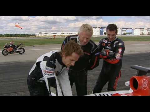 FORMULA ONE CAR VS SUPER BIKE VS POWERBOAT