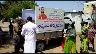 Covid 19 - Distributed 165 breakfast to Municipal staff and 300 lunch to TP commissioner office