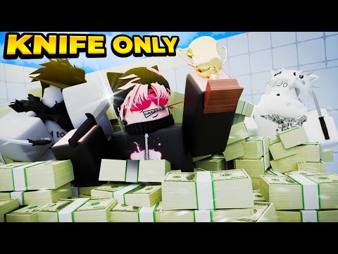 I Hosted a Knife ONLY Tournament In Rivals...