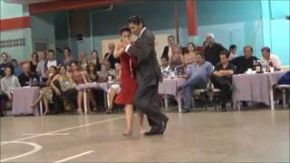 FLORENCIA LABIANO & HERNAN RODRIGUEZ bailando el tango ARGAÑARAZ en la milonga EL PISOTON