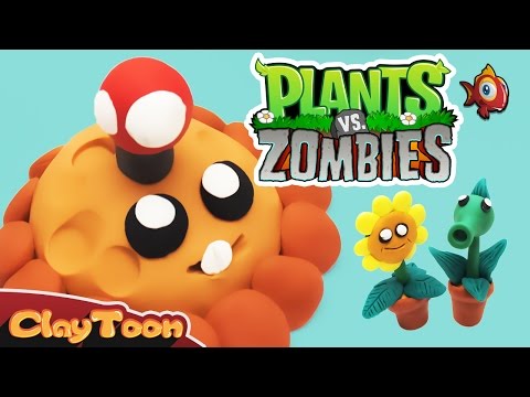 plants vs zombies characters | Polymer clay tutorial