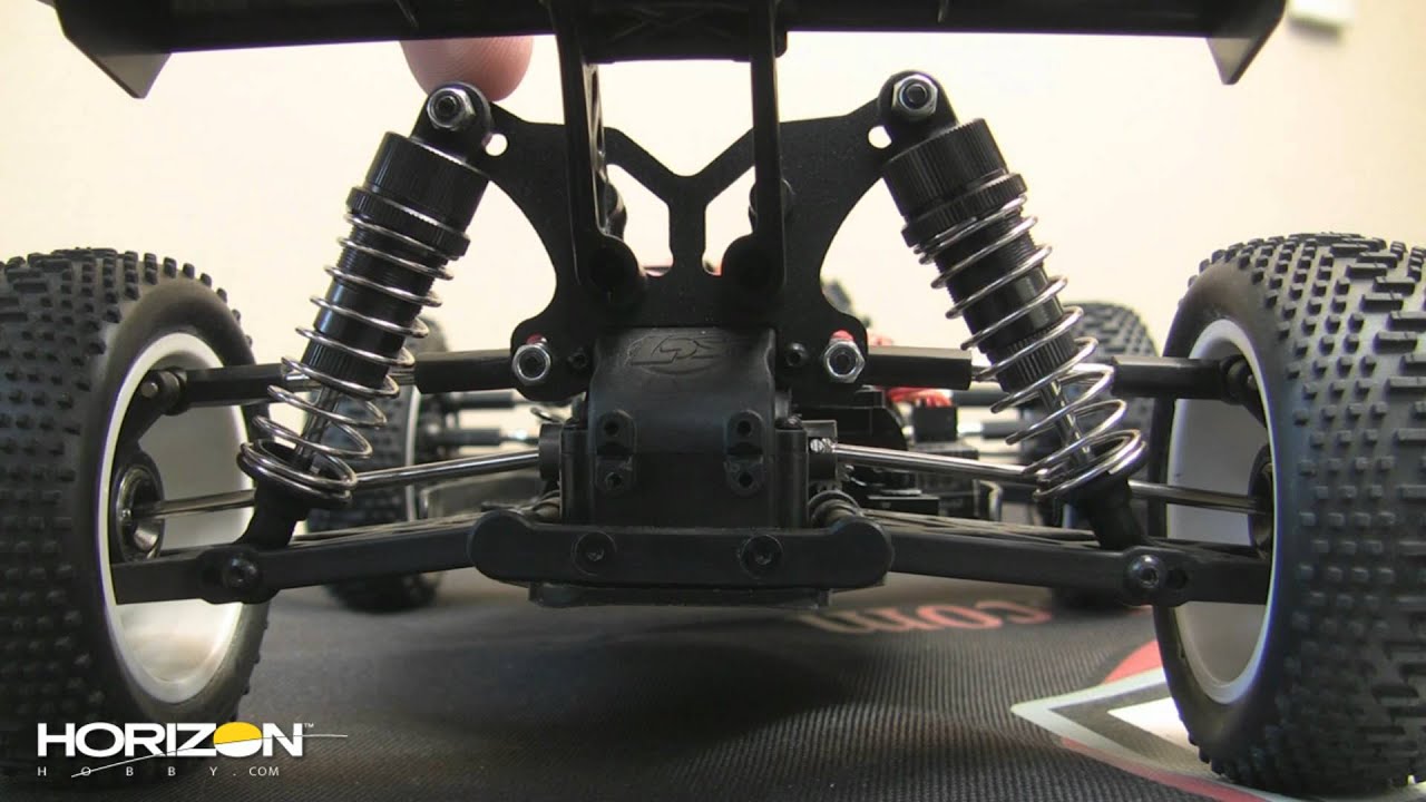 RC auto Losi Mini 8IGHT 1:14, černá