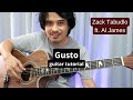 Gusto chords guitar tutorial - Zack Tabudlo ft. Al James