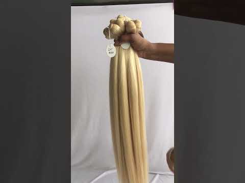 Indian Temple Colored 60 Straight Virgin Human Hair Extension