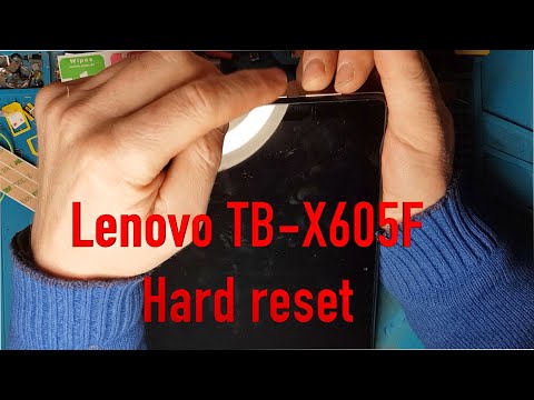 Lenovo TB X605 Hard reset