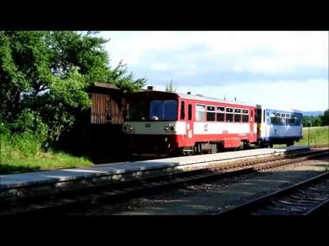 Nádraží Bavorov - vlak 810 a 814 (Regionova).