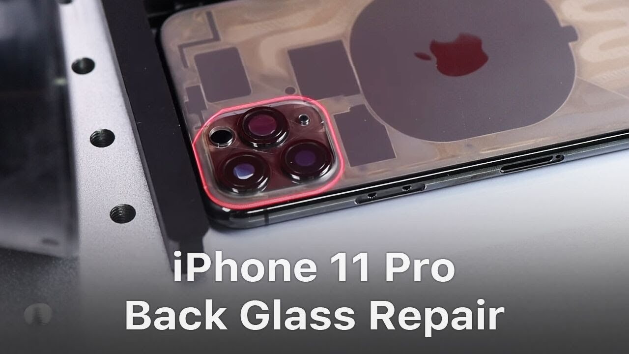 Renovierung iPhone 11 Pro Back Glass Repair - Das härteste Glas aller Zeiten?