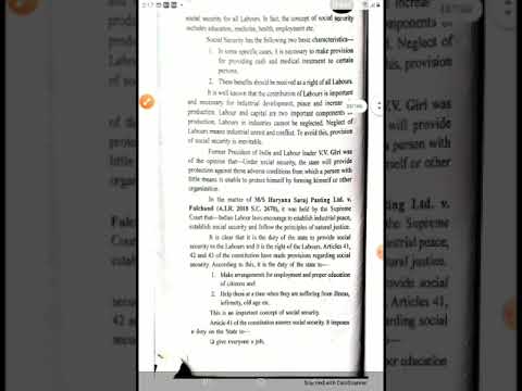 Subj-Labour and Ind.law Topic-6 Social Security, social assistance, social insurance, social justice