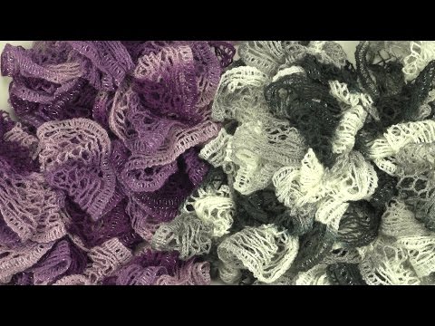 More Than One Way To Crochet A Ruffle Scarf