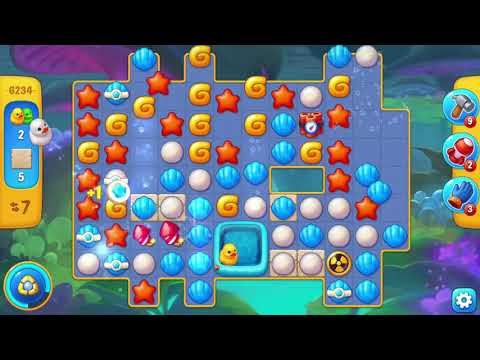 [FISHDOM Walkthrough] Level 6234 Hard (Qua màn - Fishdom)