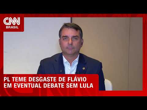 PL teme desgaste de Flávio em eventual debate sem Lula | BASTIDORES CNN