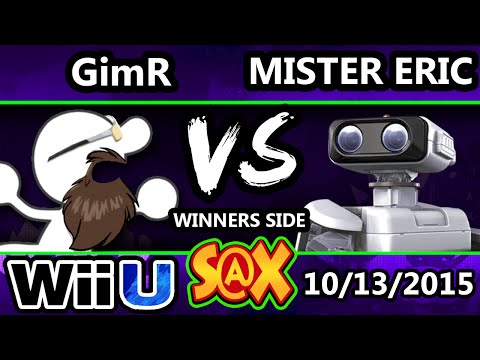 S@X 119 - VGBC | GimR (Game & Watch) Vs. Mister Eric (ROB) SSB4 Tournament - Smash Wii U - Smash 4
