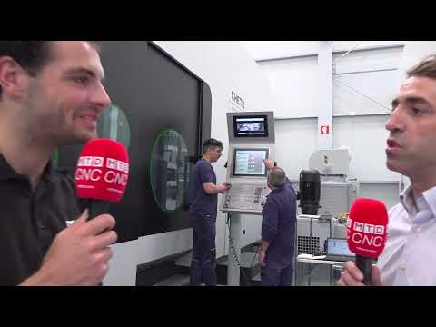 MTDCNC: Interview with Sérgio André explaining gun drilling and milling in CHETO hybrid IXN machine