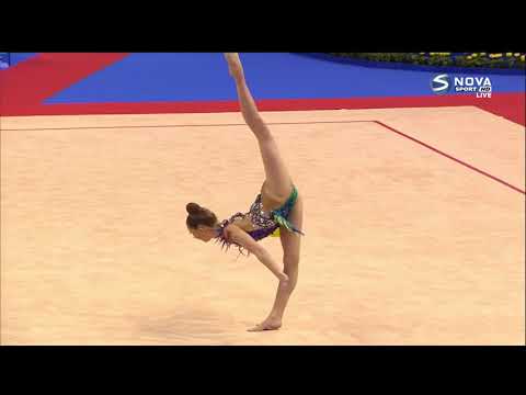 Anastasiia Salos (BLR) Ball Q - European Championships 2021
