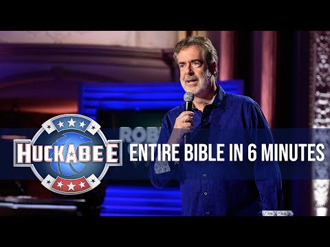 Performing The ENTIRE Bible In 6 Minutes! Comedian Robert G Lee | Jukebox | Huckabee