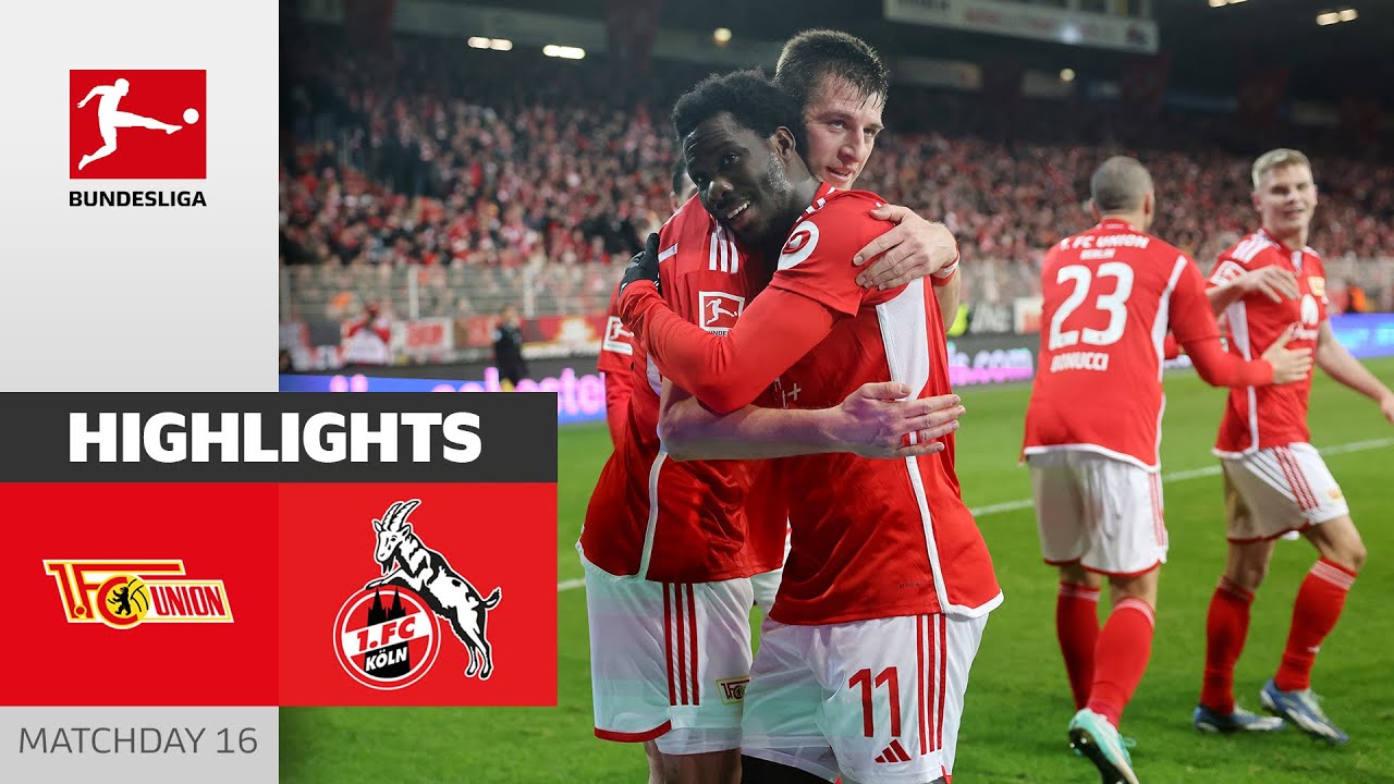 FC Union Berlin vs FC Köln highlights
