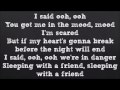 Sleeping With A Friend   Neon Trees Official Lyrics Video