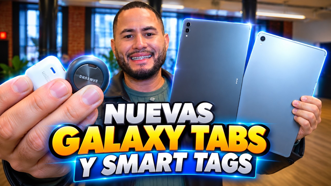 SAMSUNG SORPRENDE CON LA GALAXY TAB S12+ S12 ULTRA Y SMART TAG 3