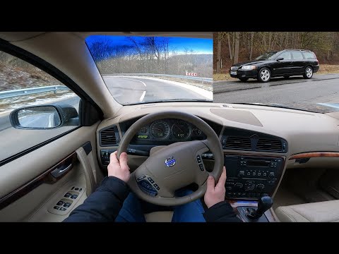 2005 Volvo V70 2.4D 163 Hp POV Test Drive @DRIVEWAVE1