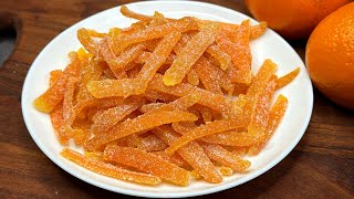 The Secret to Perfect Homemade Candied Orange Peels Recipe : Ideal for Christmas