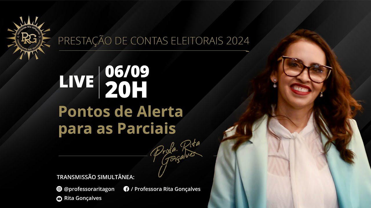 🔴LIVE: Pontos de Alerta nas Parciais - Prestações de Contas Eleitorais 2024