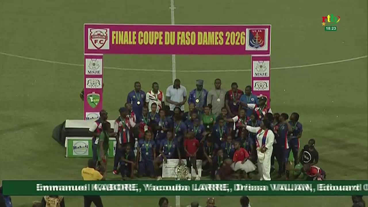RTB -Finale Coupe du Faso Dames : Etincelles du Faso vs USFA (2e  mi-temps)