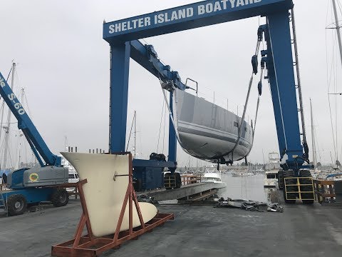 7 ton Keel Installation on 2019 Jeanneau 64 By: Ian Van Tuyl