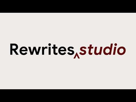 Rewrites Studio video thumbnail