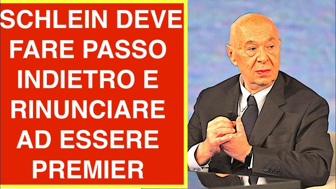 PAOLO MIELI VS SCHLEIN: DEVE FARE PASSO INDIETRO E RINUNCIARE AD ESSERE PREMIER