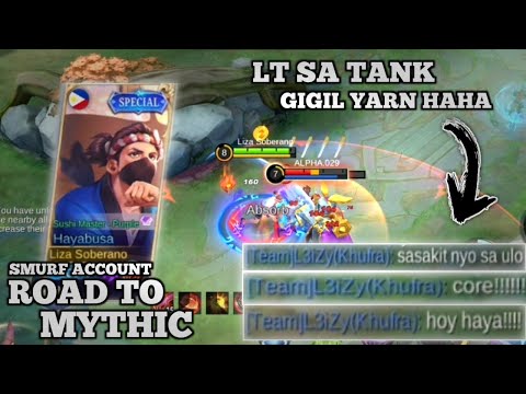 SMURF HAYABUSA VS. JUNGLE FREYA IN SOLO RANK GAME | CURRENT RANK LEGEND 2 🔥🔥