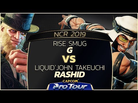 RISE Smug (G/Balrog) vs Liquid`John Takeuchi (Rashid) - NCR 2019 - Top 8 - CPT 2019