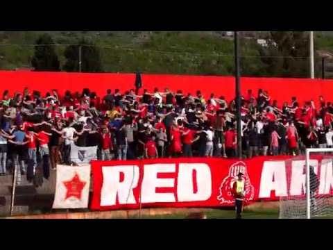 Velez Mostar Red Army support against Zrinjski Mostar (26.4.2015)
