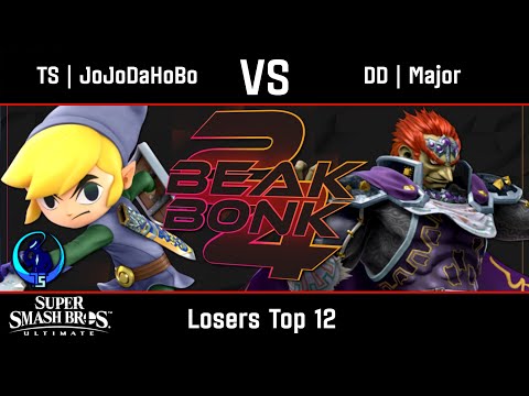 TS | JoJoDaHoBo (Toon Link) vs DD | Major (Ganondorf) - Ultimate Losers Top 12 - Beak Bonk 2024