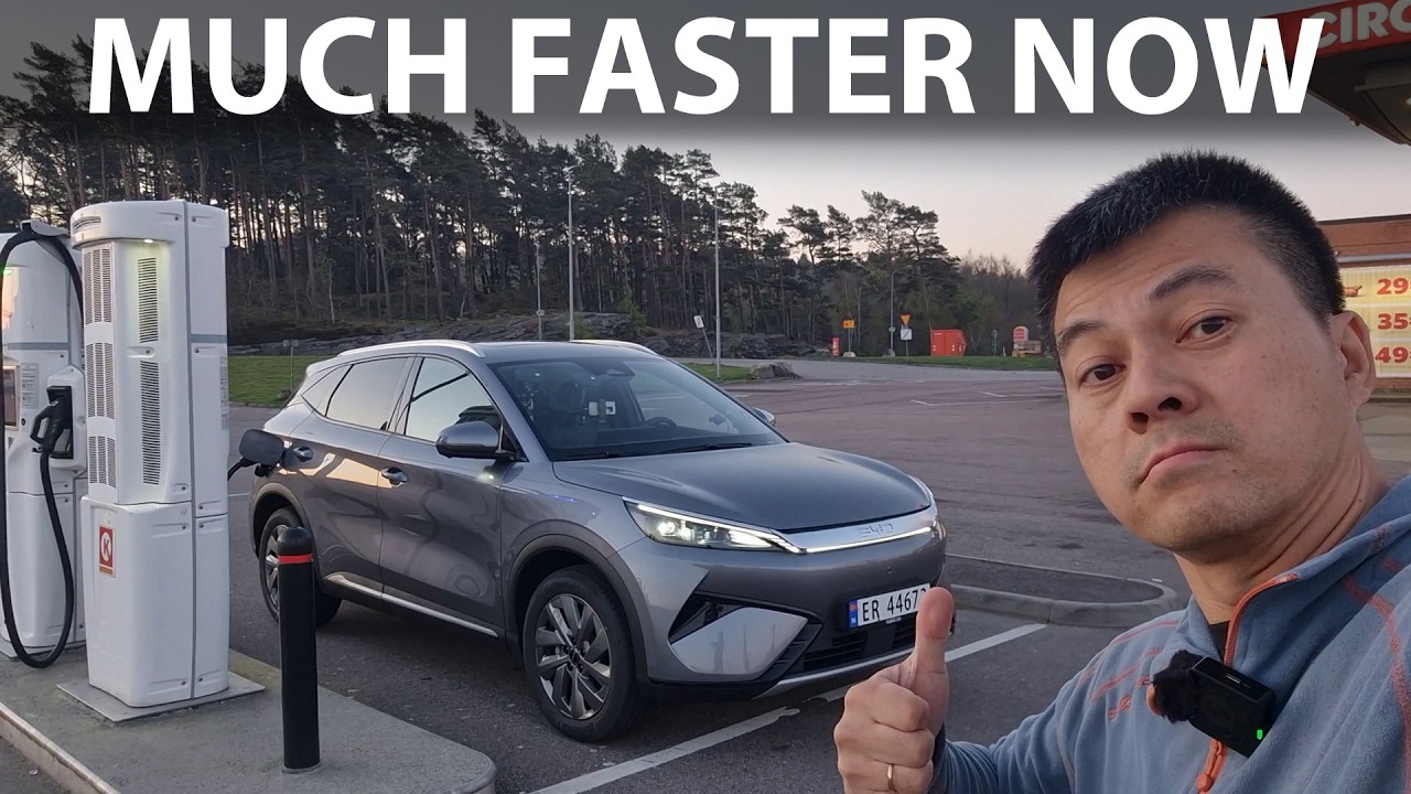 BYD Atto 3 Evo charging test