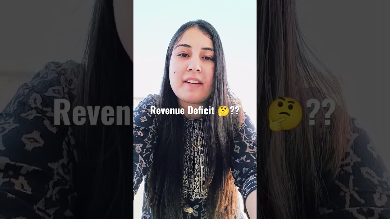 Revenue Deficit? 🤔 #education #shorts #economics @casalonijain