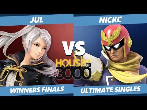 Smash Ultimate Tournament - Jul (Robin) Vs. NickC(Captain Falcon) SSBU Xeno 154 Winners Finals